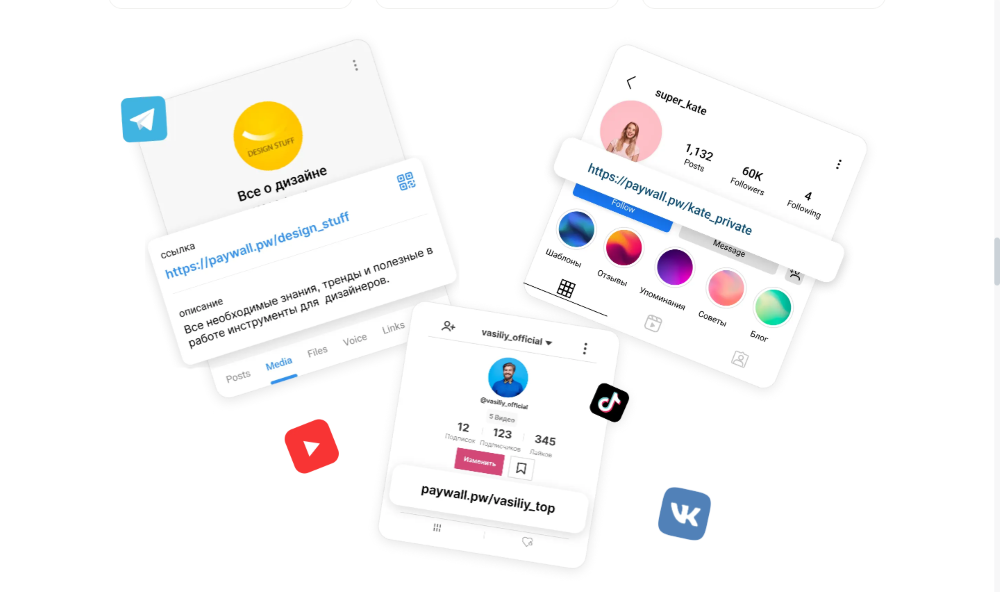 Функционал Paywall